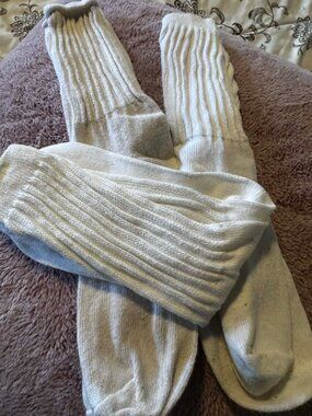 Woman's Vintage Fruit of the Loom Slouch socks (thin) 3-pair